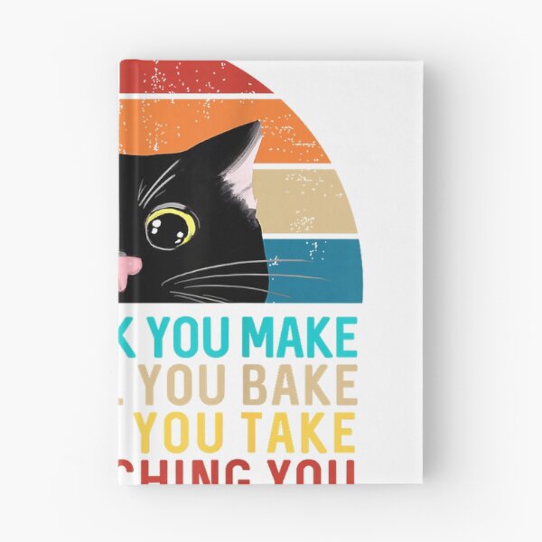 Item preview, Black Cat Every Snack You Make Retro Cat T-Shirt designed and sold by SavsMerch.