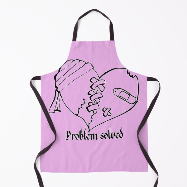 Item preview, Problem Solved Broken Heart Funny Dark Humor designed and sold by Naershop.