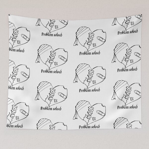Item preview, Problem Solved Broken Heart Funny Dark Humor designed and sold by Naershop.