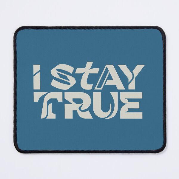 Item preview, I Stay True – Minimalist Inspirational Typography Design designed and sold by CARPIO Creations.