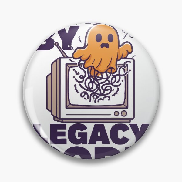 Item preview, Haunted By Legacy Code Coder Ghost designed and sold by Bianca Oltean.