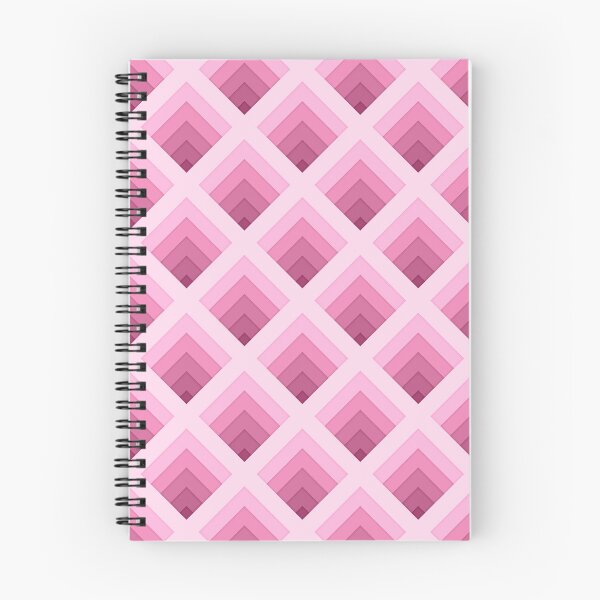 Item preview, Rose Labyrinth - Pink Geometric Diamond Pattern designed and sold by BlackthornDsign.