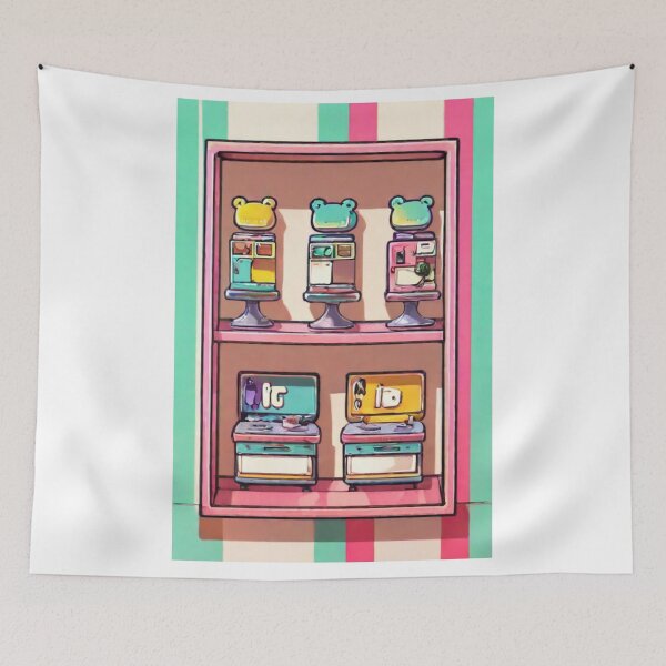 Item preview, Illustration - Colorful Playful Decor, Pop Style with Thick Outlines designed and sold by Reverso-Design.