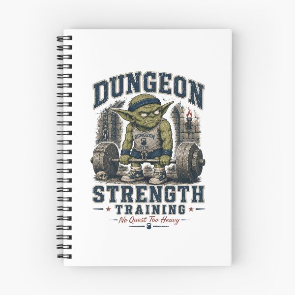 Item preview, Dungeon Strength Training Retro Fantasy Gym Humor designed and sold by FindYouByZ.