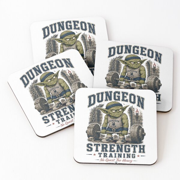 Item preview, Dungeon Strength Training Retro Fantasy Gym Humor designed and sold by FindYouByZ.