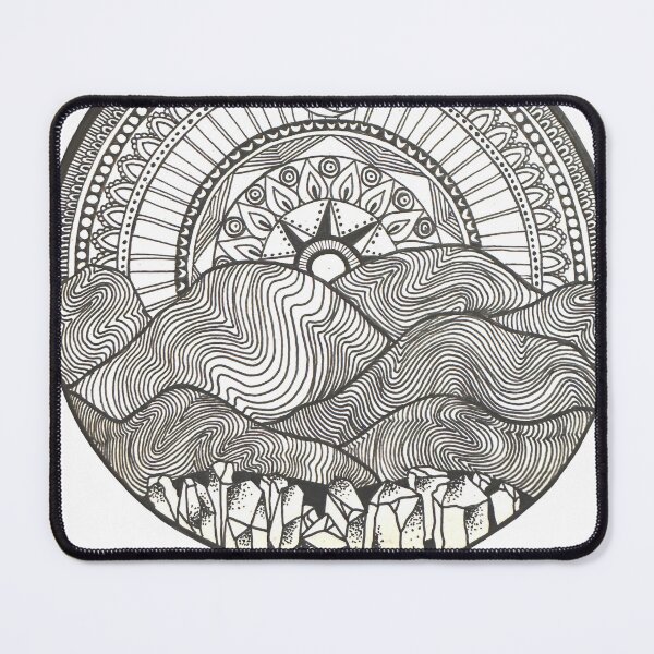 Item preview, Mountain Scape Mandala designed and sold by kbayles.