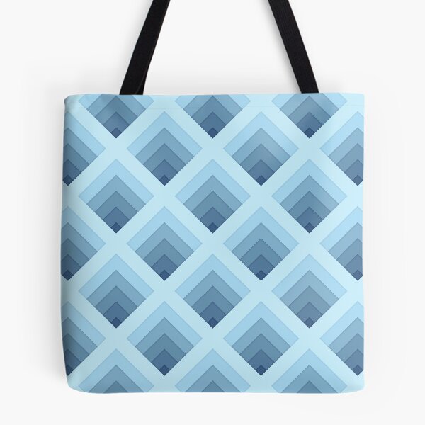 Item preview, Silver Labyrinth - Grey Geometric Diamond Pattern designed and sold by BlackthornDsign.