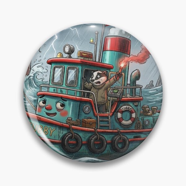 Item preview, Tugboat Tubby has hard day, too! designed and sold by Ontoland.