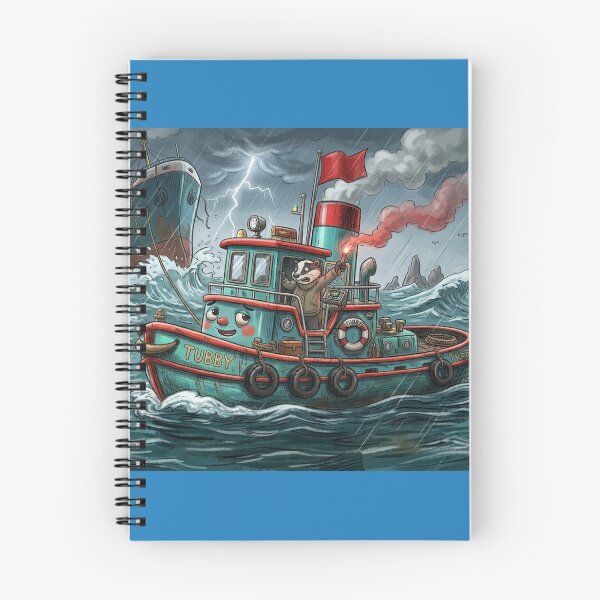 Item preview, Tugboat Tubby has hard day, too! designed and sold by Ontoland.