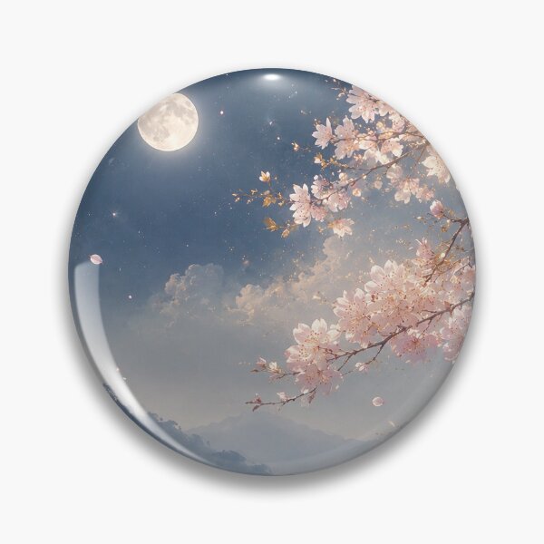 Item preview, Quiet Night Sakura with Indigo Mist designed and sold by Lumina Sakura.
