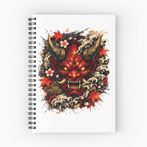 Item preview, Crimson Oni Mask Japanese Streetwear Graphic T-Shirt designed and sold by amol9999.