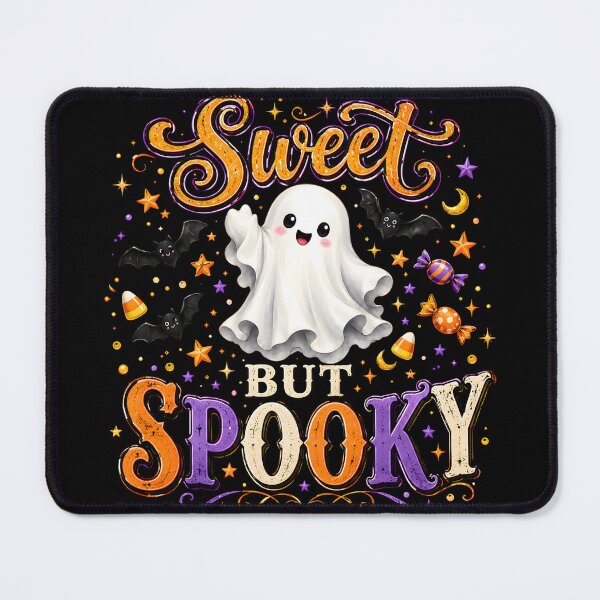 Item preview, Sweet But Spooky Cute Halloween Ghost designed and sold by Chic_Clip_Craft.