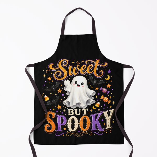 Item preview, Sweet But Spooky Cute Halloween Ghost designed and sold by Chic_Clip_Craft.