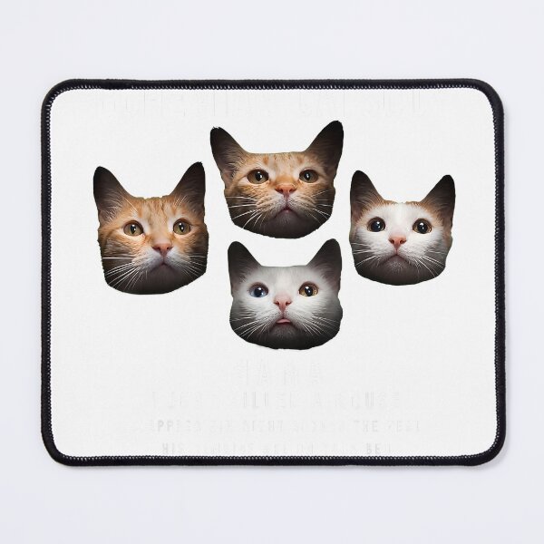 Item preview, Bohemian Catsody Mama I Just Killed A Mouse Cat Parody T-Shirt designed and sold by JJLetterDesigns.