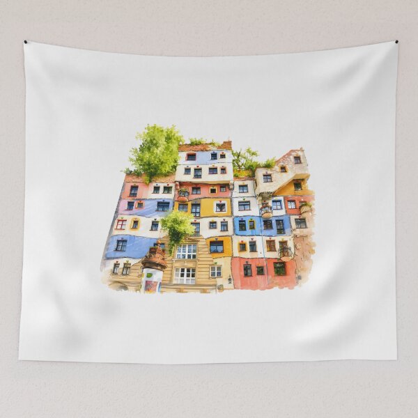 Artikelvorschau, Hundertwasserhaus entworfen und verkauft von Sunny806.