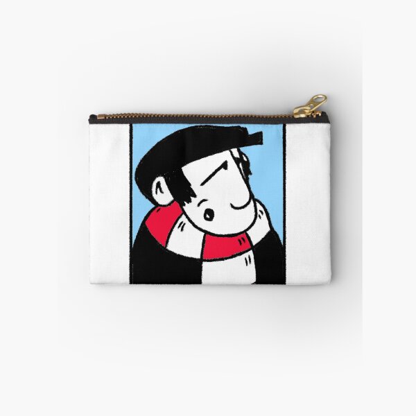 Item preview, Classic Football Fan Illustration | Retro Terrace Supporter | Red & White Scarf - Pop Art designed and sold by GWARTGB.