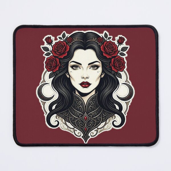 Item preview, Vampire Queen – The Crimson Rose Queen designed and sold by Roberta Calabrese.
