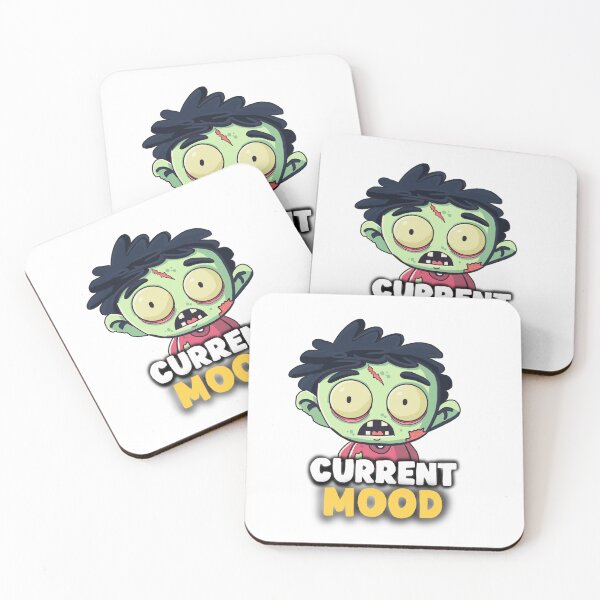 Item preview, Current Mood Zombie Cartoon designed and sold by StoriesStroke.