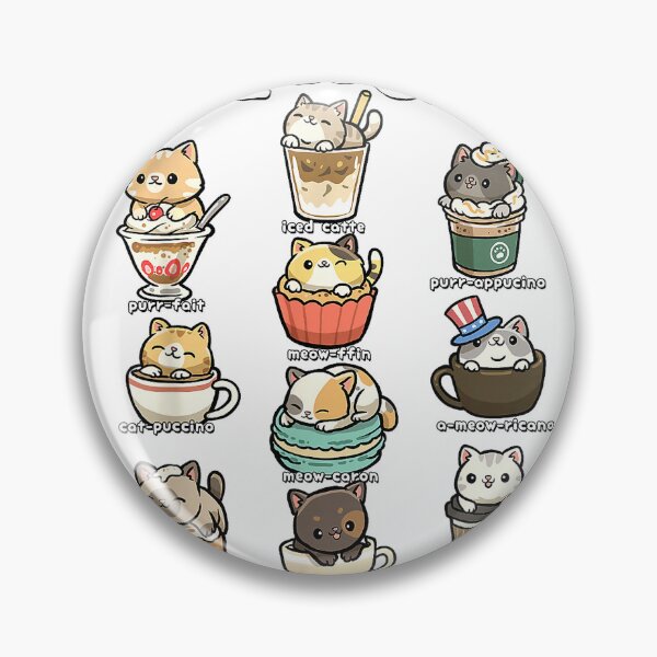 Artikelvorschau, Café du Chat Niedliche Kaffeekatzen Kawaii Wortspiel T-Shirt entworfen und verkauft von DArtfulStudio.