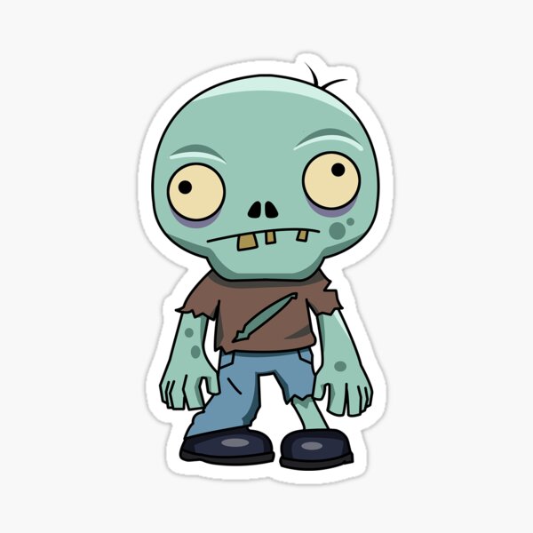 Cool Zombie Cartoon Zombie Clip Art Sticker For Sale By DeadMotor   St,small,507x507 Pad,600x600,f8f8f8.u2 