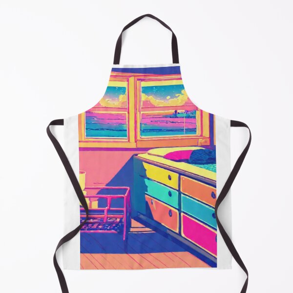 Item preview, Illustration - Dreamlike Interior, Hyper-Colorful Graphic Aesthetic designed and sold by Reverso-Design.