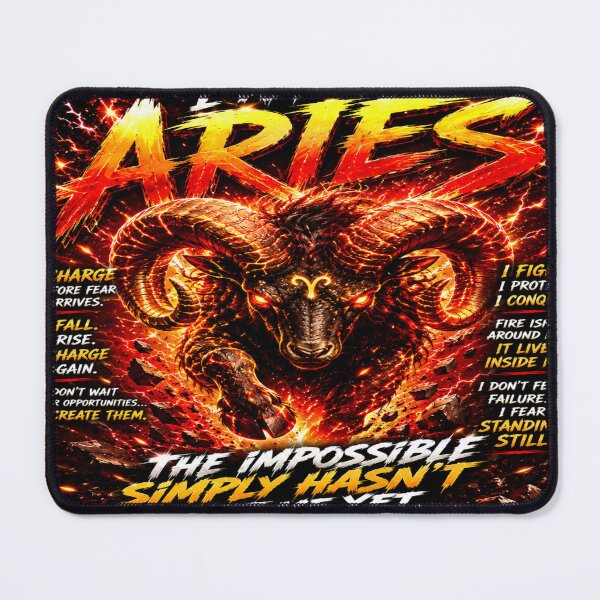 Item preview, I Am An Aries Fierce Zodiac Warrior Art designed and sold by BulletKitty82.