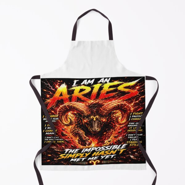 Item preview, I Am An Aries Fierce Zodiac Warrior Art designed and sold by BulletKitty82.