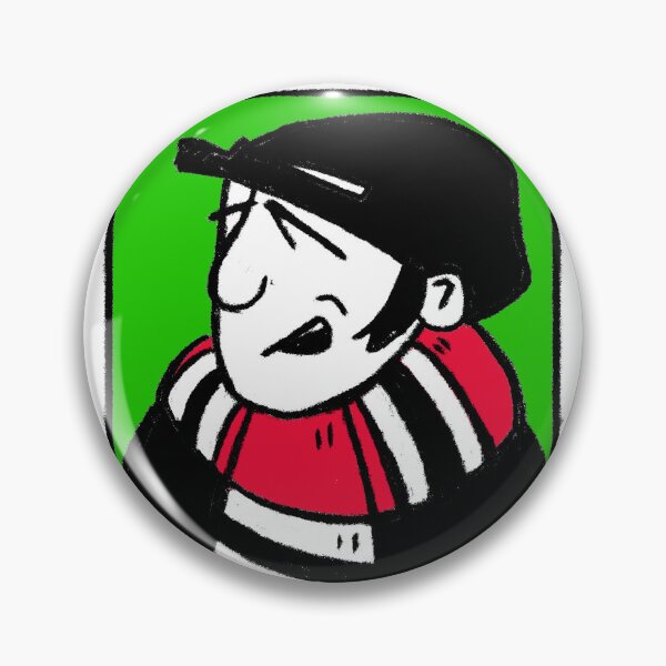Item preview, Classic Football Fan Illustration | Footy Terrace Supporter | Red, Black & White Scarf - Pop Art designed and sold by GWARTGB.
