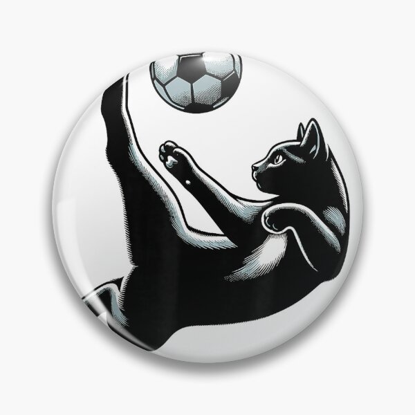 Item preview, Cat Bicycle Kick - Soccer Fans Women Men Kids T-Shirt designed and sold by kevincuellar.