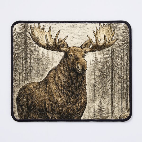 Item preview, Forest Giant (Bull Moose) designed and sold by KrungiT Design .