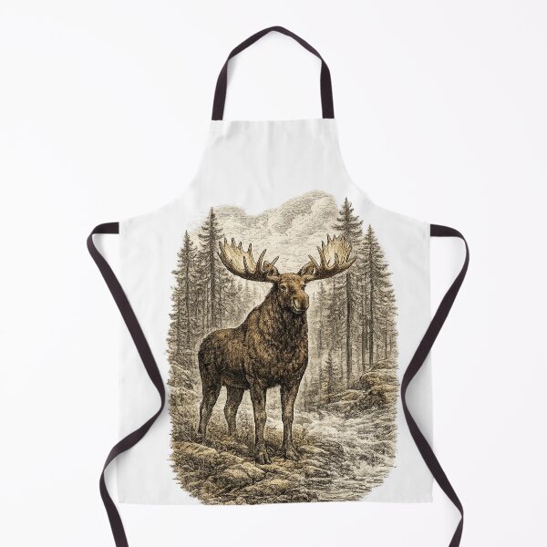 Item preview, Forest Giant (Bull Moose) designed and sold by KrungiT Design .