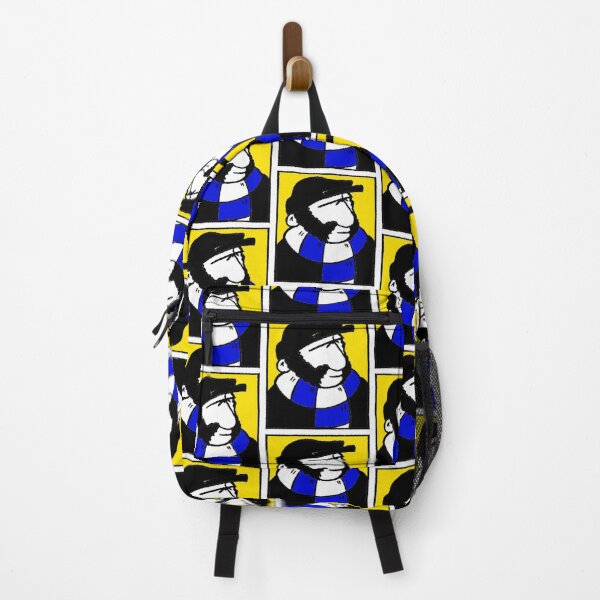 Item preview, Classic Football Fan Illustration | Stadium Terrace Supporter | Blue & White Scarf - Pop Art designed and sold by GWARTGB.