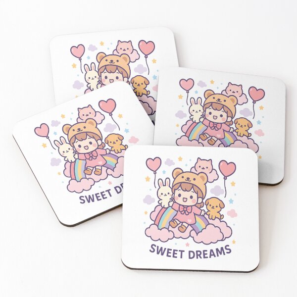 Item preview, Cute Girl – Kawaii Sweet Dreams Fantasy Design designed and sold by Taans-Creation.