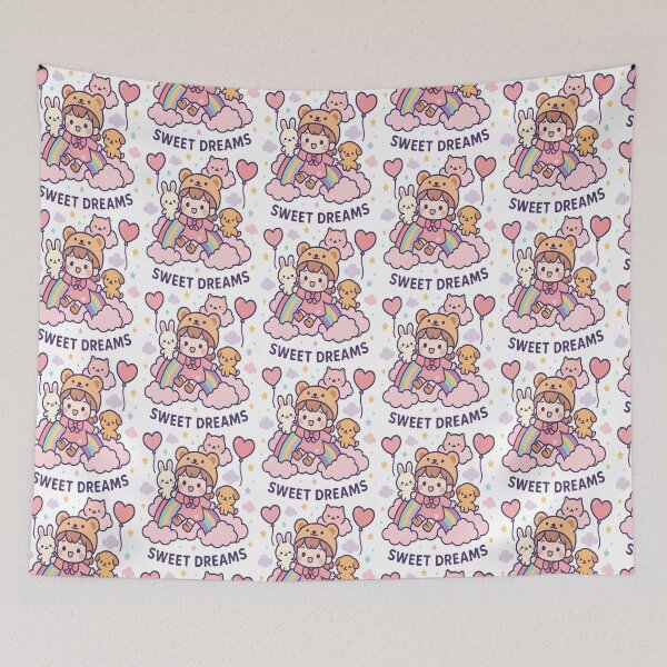 Item preview, Cute Girl – Kawaii Sweet Dreams Fantasy Design designed and sold by Taans-Creation.