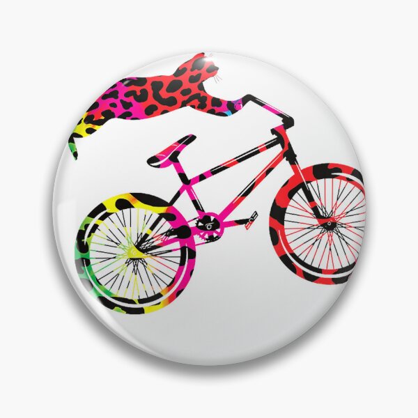 Item preview, Cat Bicycle Leopard Women Biking Cyclist T-Shirt designed and sold by KTY-NUSS.