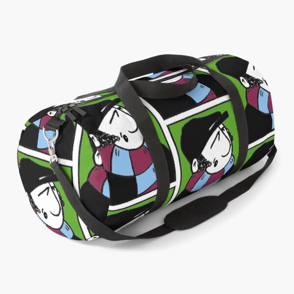 Item preview, Classic Football Fan Illustration | Footy Terrace Supporter | Claret & Blue Scarf - Pop Art designed and sold by GWARTGB.