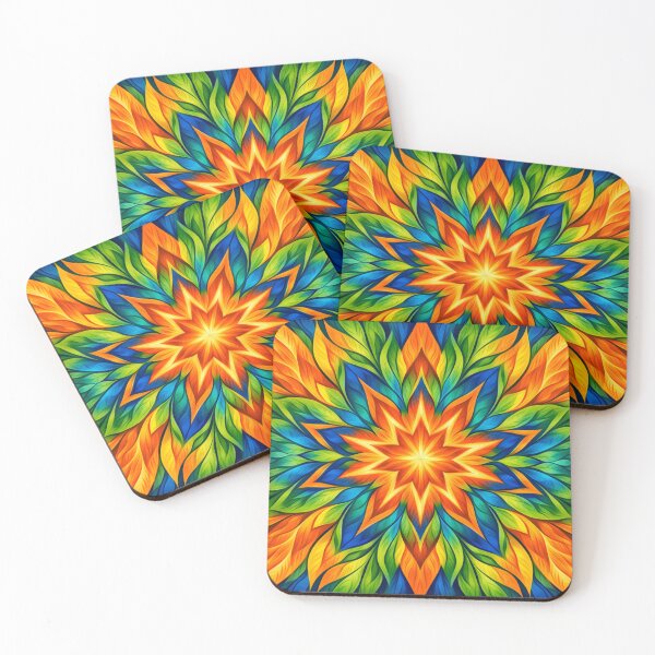 Item preview, Radiant mandala flower designed and sold by Sigtrix.