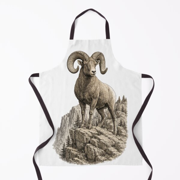 Item preview, Rocky Mountain King (Bighorn Sheep) designed and sold by KrungiT Design .