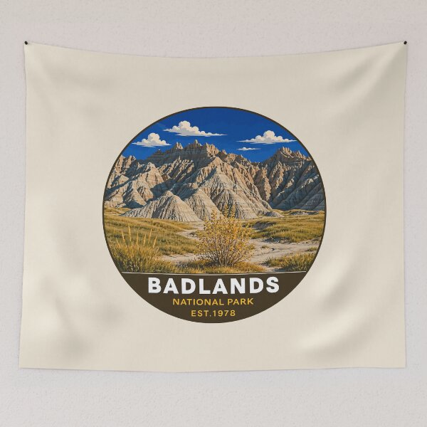 Item preview, Badlands National Park South Dakota designed and sold by Gideon Emmerich.
