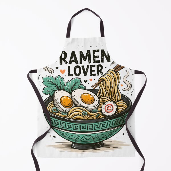 Item preview, Ramen Lover Cute Japanese Food Illustration designed and sold by Masloshop.