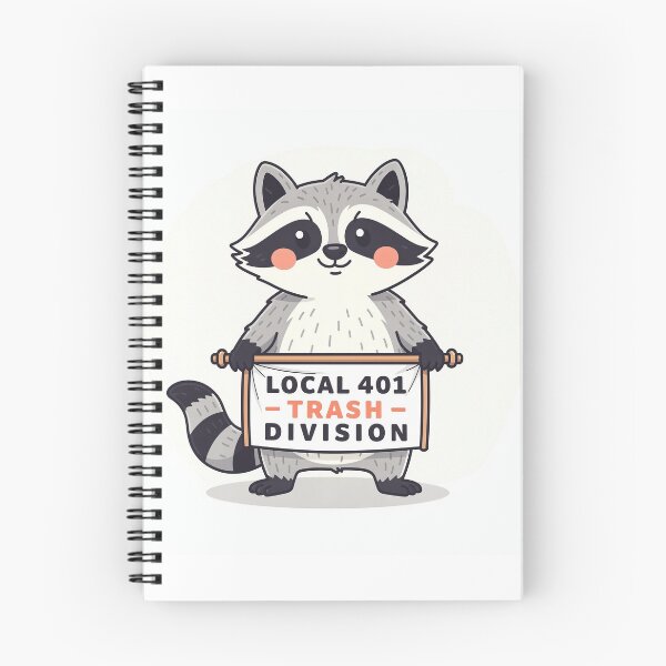Item preview, Raccoon Union Local 401 designed and sold by PictorialWhimsy.