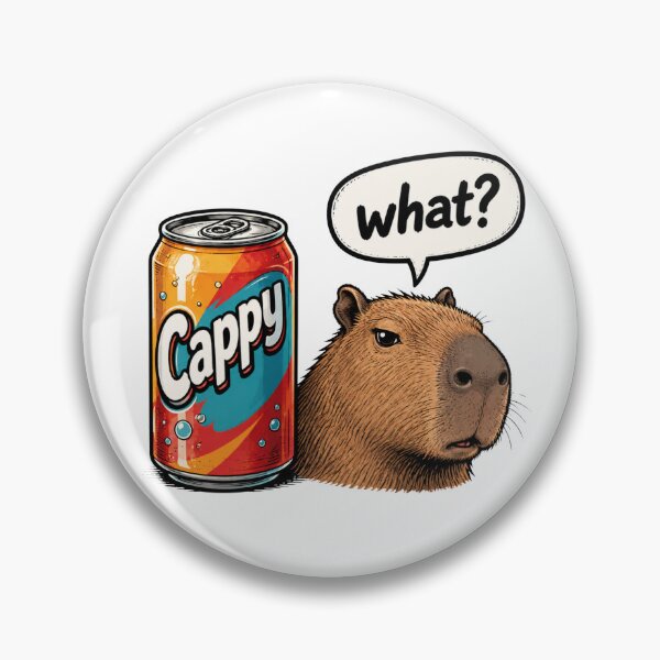 Item preview, Confused Capybara – Funny "What?" Meme Design designed and sold by Rolta.