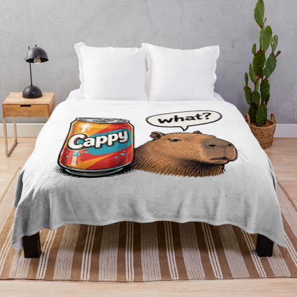 Item preview, Confused Capybara – Funny "What?" Meme Design designed and sold by Rolta.
