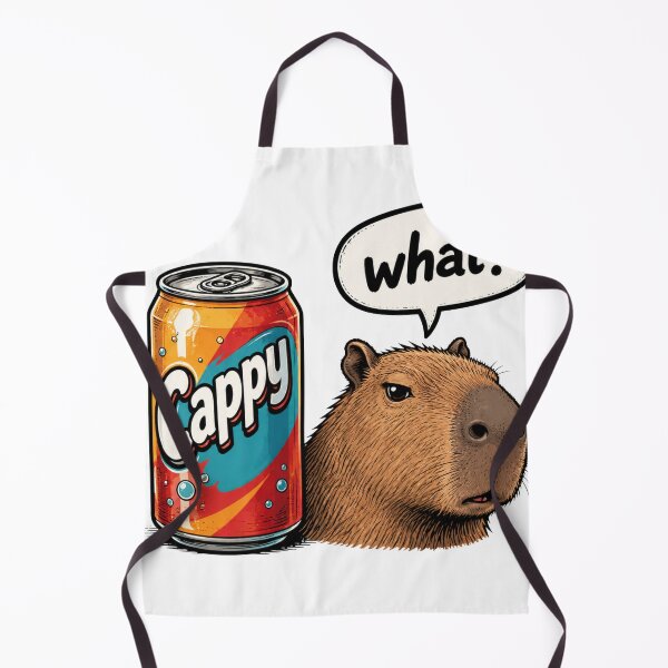 Item preview, Confused Capybara – Funny "What?" Meme Design designed and sold by Rolta.