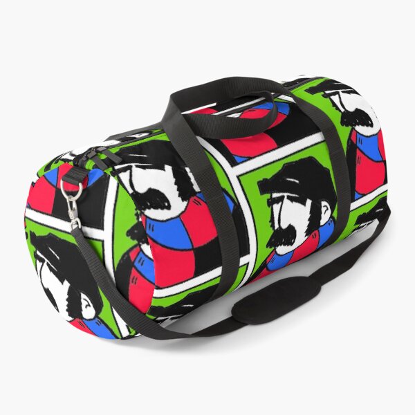 Item preview, Copy of Classic Football Fan Illustration | Retro Terrace Supporter | Blue & Red Scarf - Pop Art designed and sold by GWARTGB.