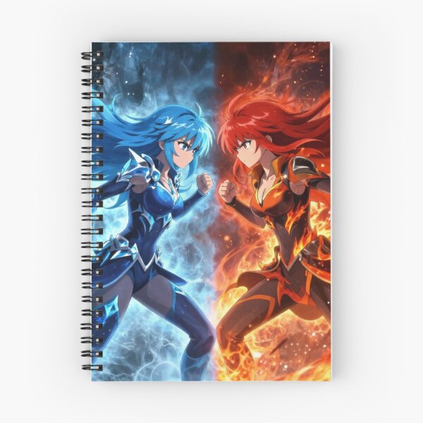 Item preview, Anime Girls Facing Each Other designed and sold by SquareSign.