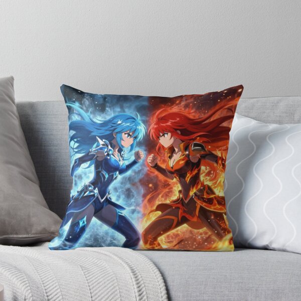 Item preview, Anime Girls Facing Each Other designed and sold by SquareSign.