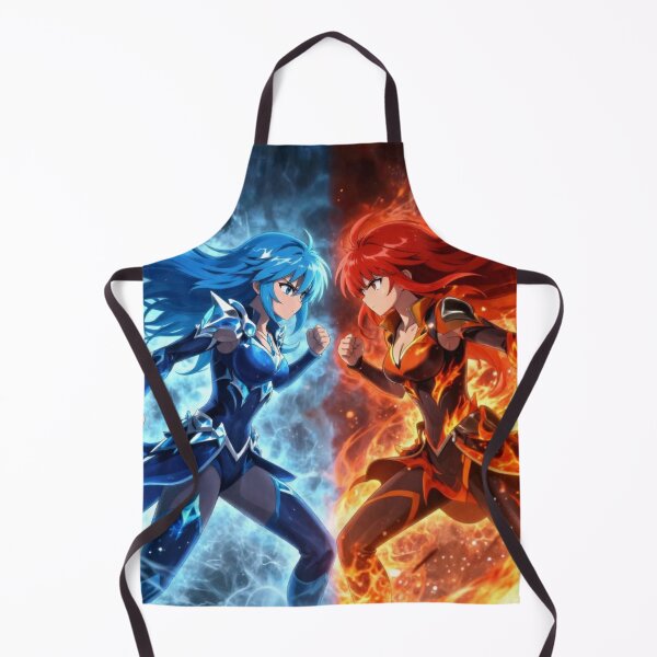 Item preview, Anime Girls Facing Each Other designed and sold by SquareSign.