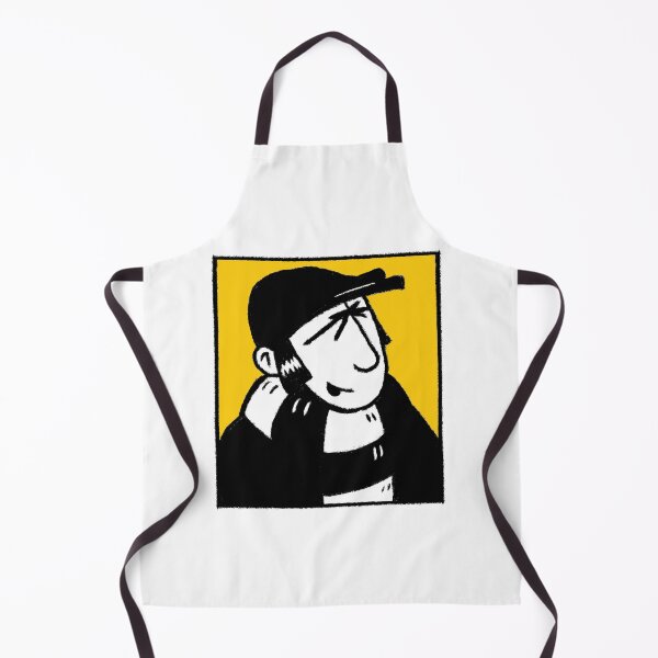 Item preview, Classic Football Fan Illustration | Retro Terrace Supporter | Black & White Scarf - Pop Art designed and sold by GWARTGB.