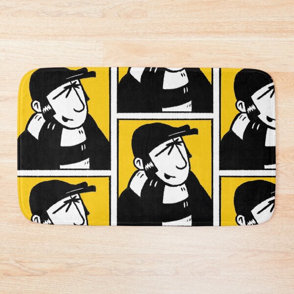 Item preview, Classic Football Fan Illustration | Retro Terrace Supporter | Black & White Scarf - Pop Art designed and sold by GWARTGB.